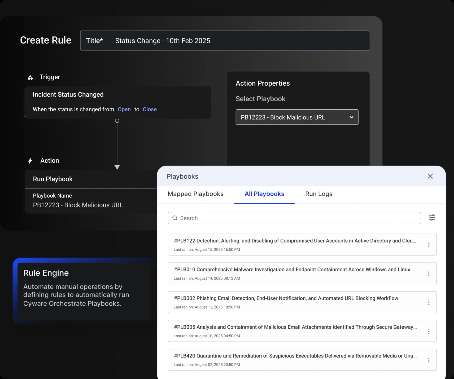 Cyware enables hyper-orchestration and automation, streamlining security operations